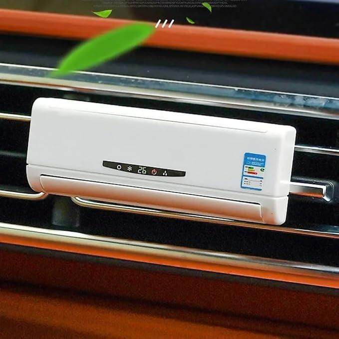 Miniature Ac Design Solar-Powered Car Air Freshener Diffuser - online shope