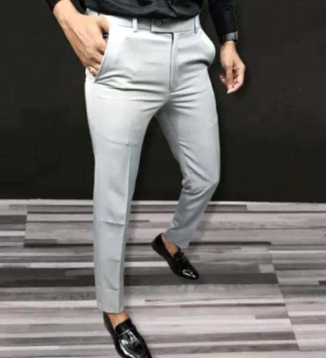 Premium Waist Adjustable Lycra Men's Trouser (Pack of 2) - online shope