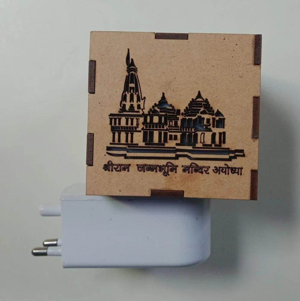 BD 3-in-1 Ayodhya Ram Mandir Aroma Burner & Night lamp - online shope