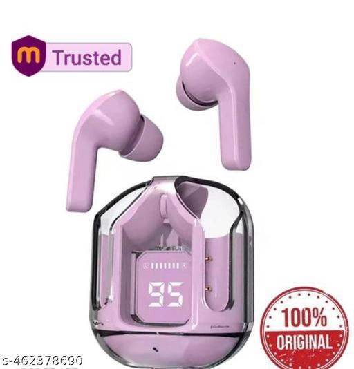 Wireless Bluetooth Earbuds With Charging Case (Purple) - online shope