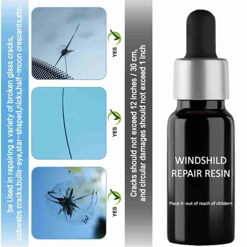 Online Shope Glass Repair Kit Pack of 2 with Resin - online shope