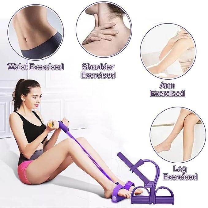 Yoga Resistance Band Pedal Puller - Fitness Exercise Tool - online shope